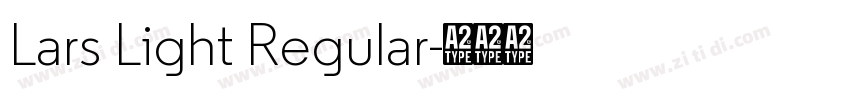 Lars Light Regular字体转换 Lars Light Regular字体转换